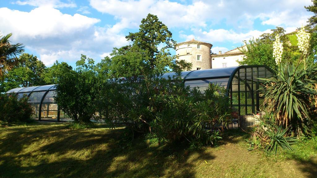 Chateau De Mauras Chomerac Bagian luar foto