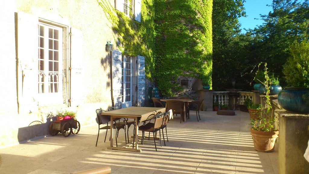 Chateau De Mauras Chomerac Bagian luar foto