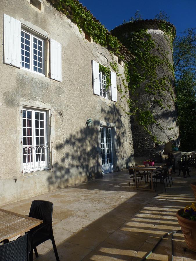 Chateau De Mauras Chomerac Bagian luar foto