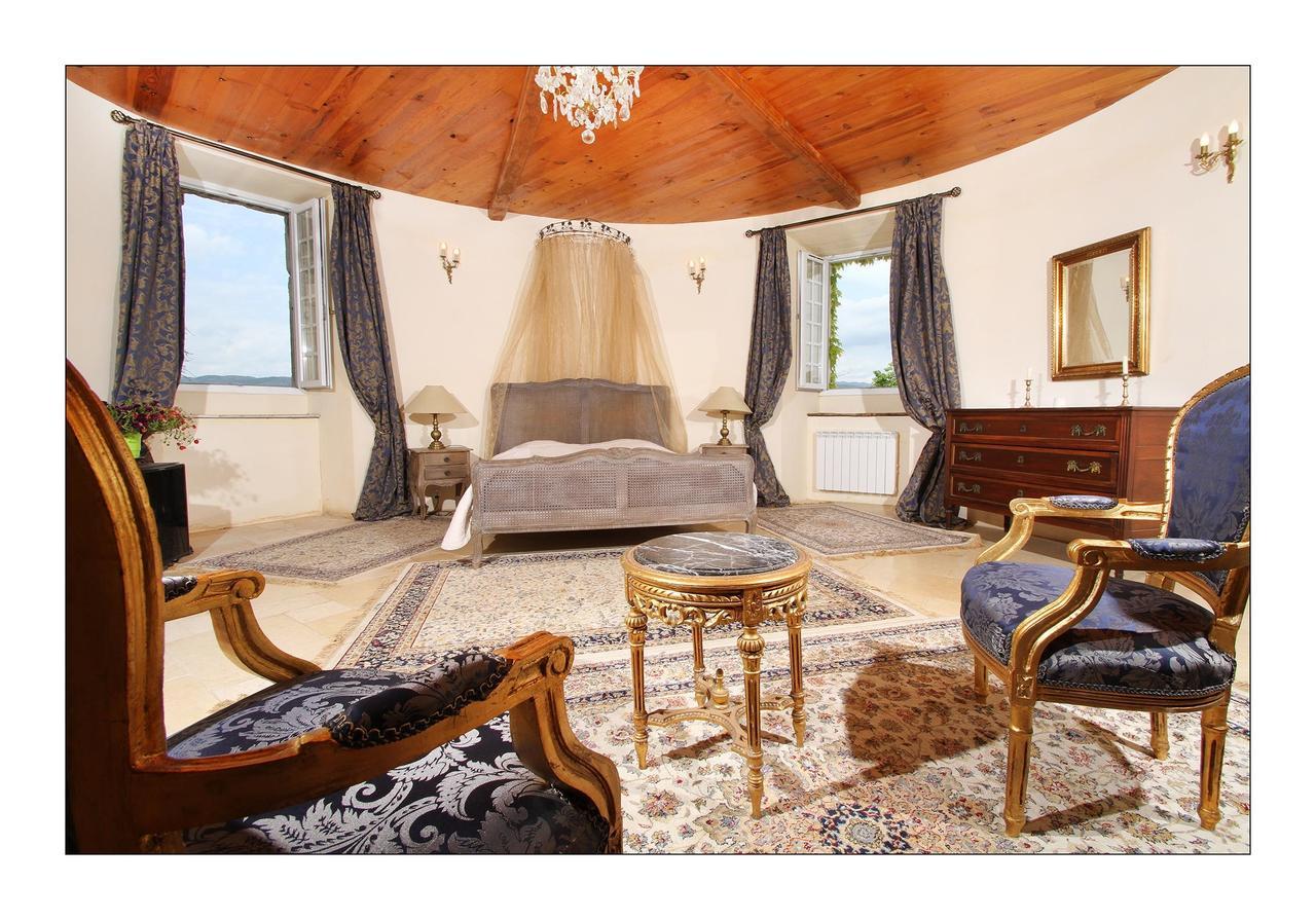 Chateau De Mauras Chomerac Bagian luar foto