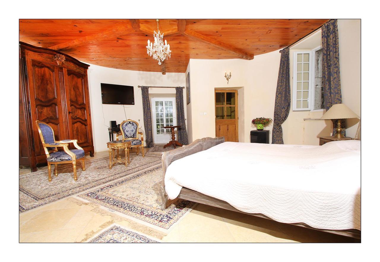 Chateau De Mauras Chomerac Bagian luar foto